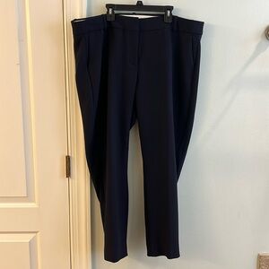JCrew Cameron Slim Cropped Pant, Navy, Size 18